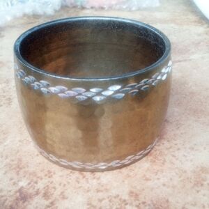 Elegant Gold and Silver Bracelet